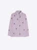 BICOLOR STRIPED SHIRT SKI EMBROIDERY