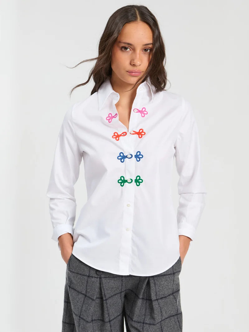 MAFALDA MULTI COLORED BRACKET TOP