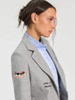 DOS ABERTURAS JACET WITH EMBROIDERY
