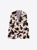 HILLARY COW PRINT JACKET