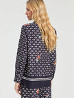 TEA BUTTON DOWN HOTEL PRINT