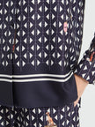 TEA BUTTON DOWN HOTEL PRINT