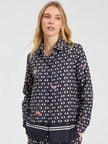 TEA BUTTON DOWN HOTEL PRINT
