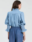 VOLANTES GOMITAS RUFFLE BLOUSE