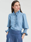 VOLANTES GOMITAS RUFFLE BLOUSE