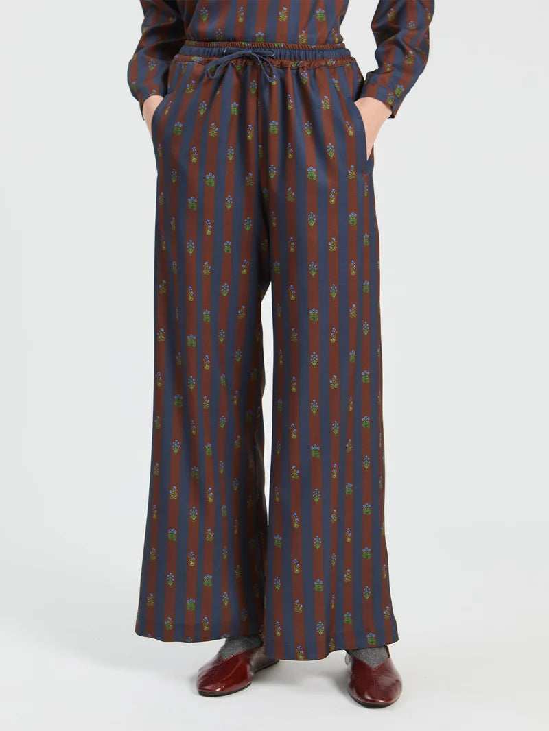 NOVA STRIPES WIDE LEG PANT