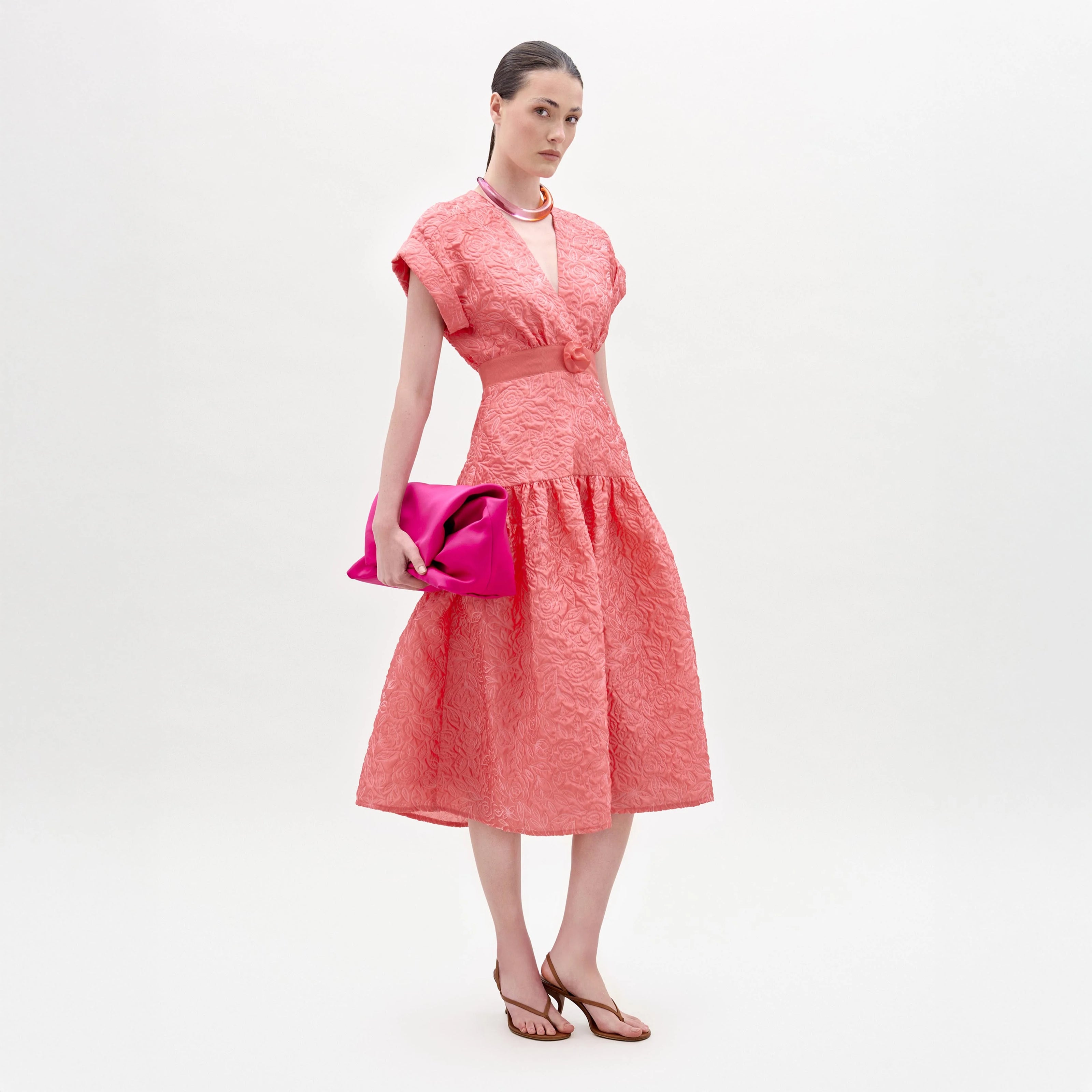 METAPONTO DRESS IN PINK