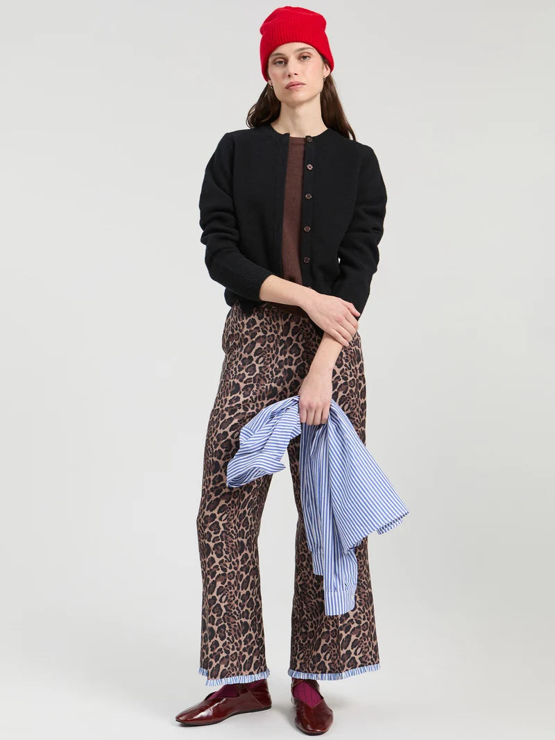 LUCIANA LEOPARD PANT