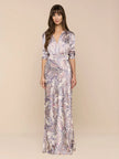 RYKER SILK MAXI SKIRT IN BUTTERFLY WING