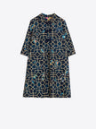 NAVY BAMBOO SHORT DRESS