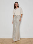 ZETA SEQUIN MAXI SKIRT