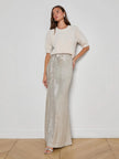 ZETA SEQUIN MAXI SKIRT