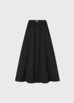 PARACHUTE SKIRT IN COTTON SATEEN