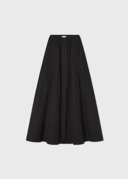 PARACHUTE SKIRT IN COTTON SATEEN