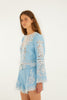 LIGHT BLUE ROMANTIC RICHELIEU SHORTS