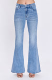 KINSLEY MID RISE ULTRA FLARE JEAN IN CAPIVATE