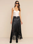 KAROLINE FRINGE SKIRT
