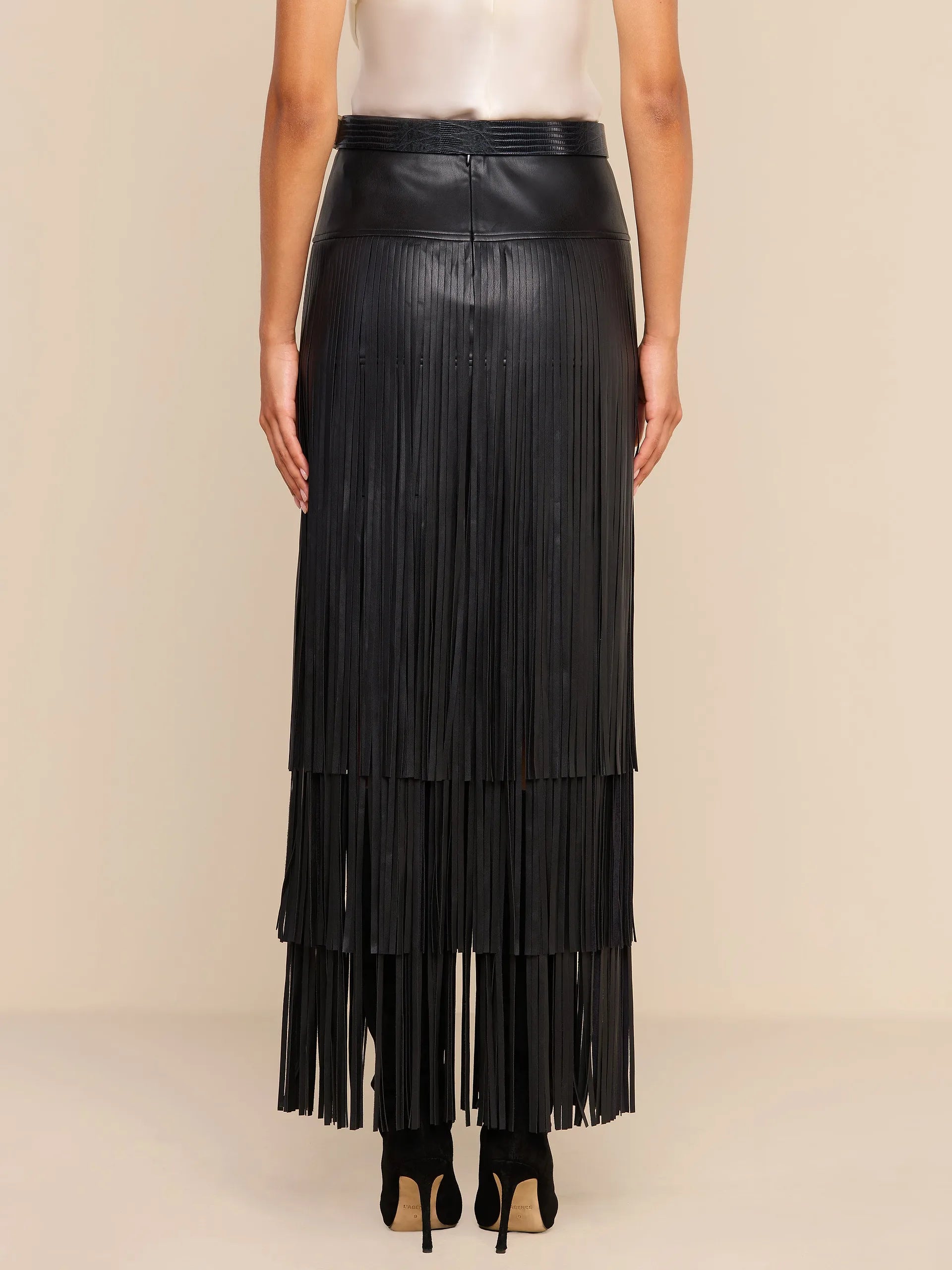 KAROLINE FRINGE SKIRT