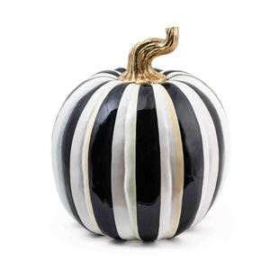 COURTLY STRIPE GLOSSY PUMPKIN LARGE