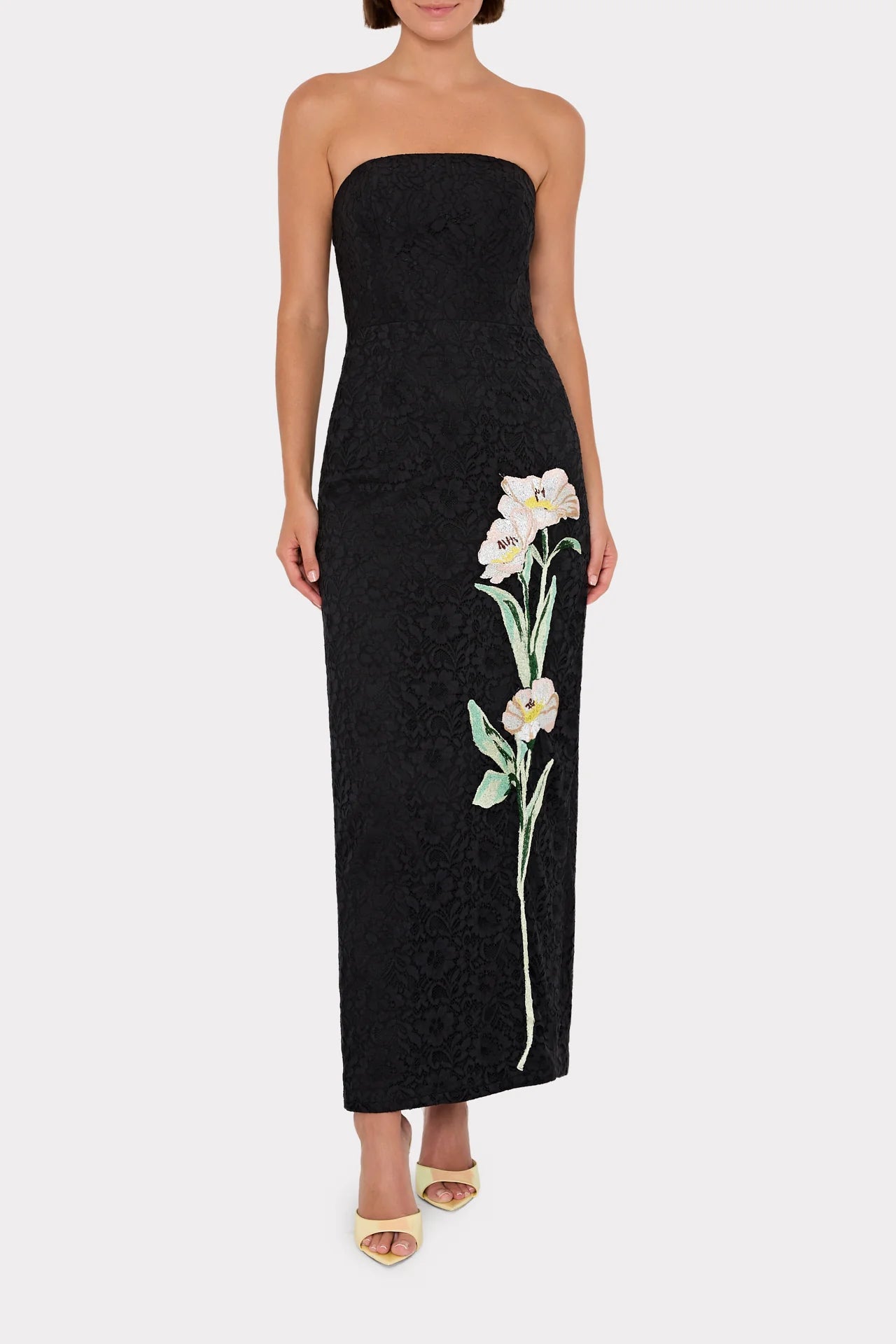 DOLORES LACE EMBROIDERED DRESS