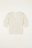 RICHELIEU 3D BUTTERFLIES KNIT TOP