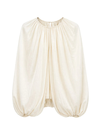 DREAMFUL VOLUME LONG SLEEVE BLOUSE