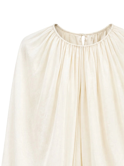 DREAMFUL VOLUME LONG SLEEVE BLOUSE