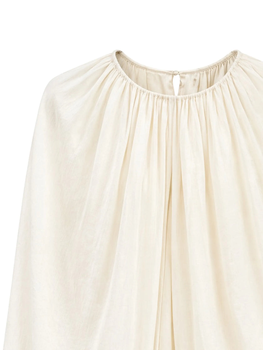 DREAMFUL VOLUME LONG SLEEVE BLOUSE