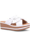 PAISLEE WEDGE SLIDE