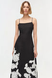 ANNABELLA SOUTACHE LINEN MIDI DRESS