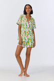 SHORT SLEEVE CLASSIC SHORTY STRETCH JERSEY PJ SET