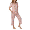 SHORT SLEEVE CROPPED PJ SET