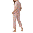 SHORT SLEEVE CROPPED PJ SET