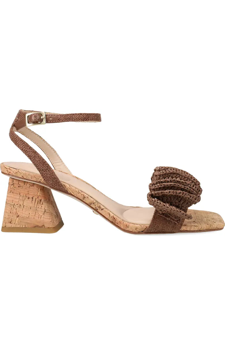 TIANN RAFFIA SANDAL