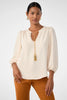 MORABI SPLIT NECK TOP