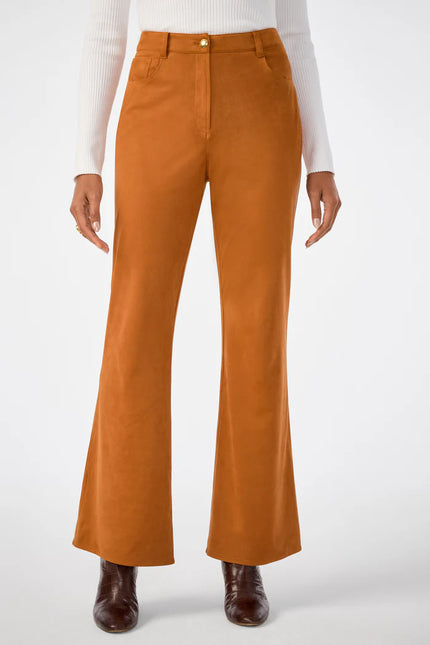 APPLE SUEDE PANTS