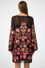 SALIM DRESS EMBROIDERED MINI DRESS