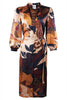 FRANCHESCA MIDI DRESS ETRUSCAN SCROLL