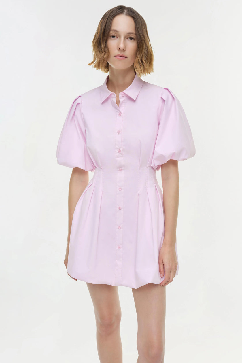 CLEO COTTON MINI DRESS IN TULIP