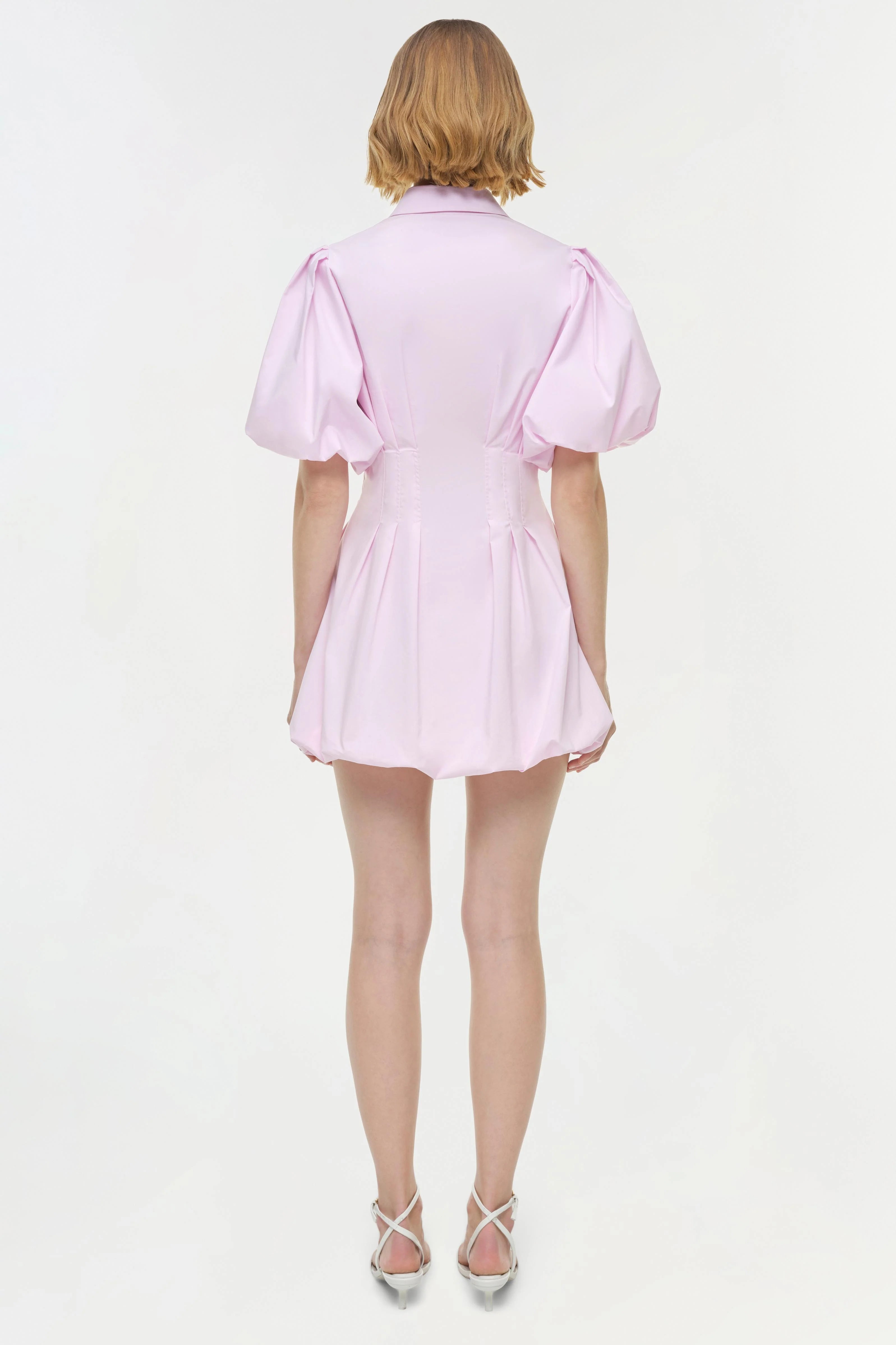 CLEO COTTON MINI DRESS IN TULIP