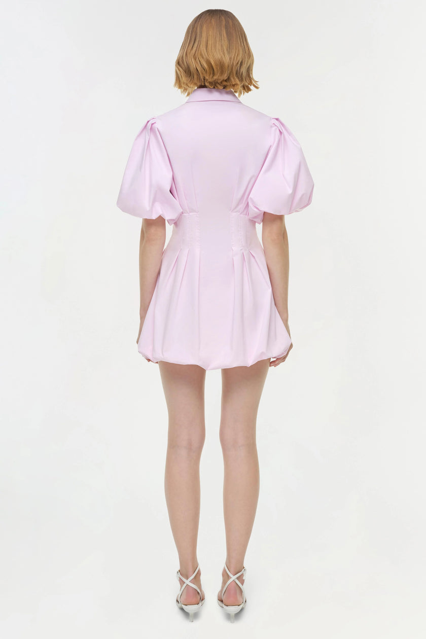 CLEO COTTON MINI DRESS IN TULIP