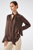 ALORA LAVALLIERE BLOUSE