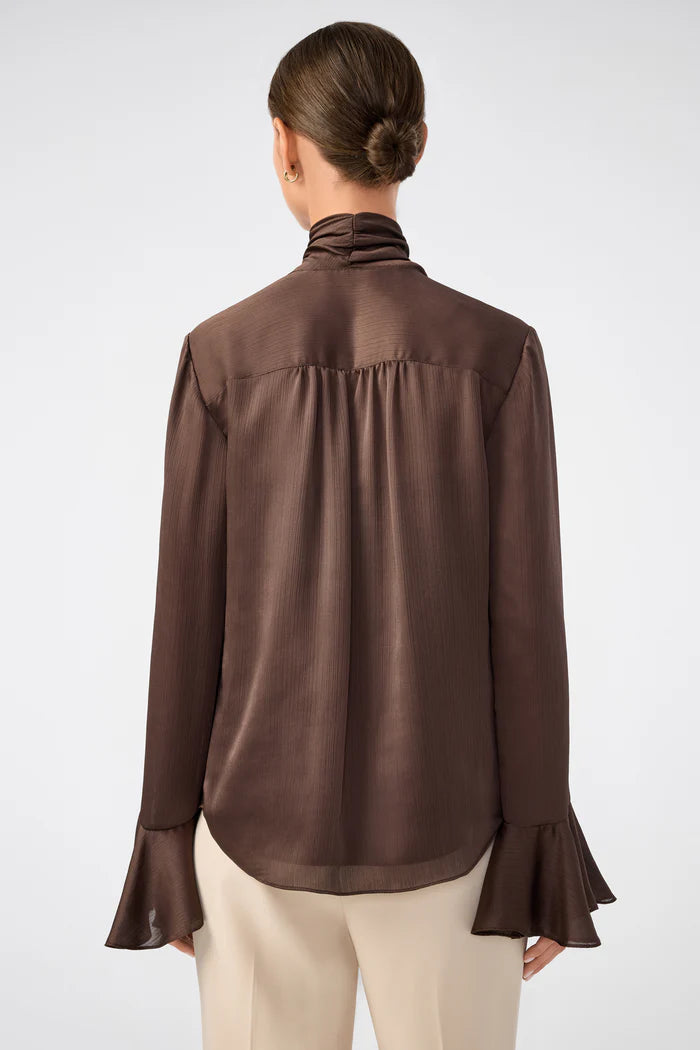 ALORA LAVALLIERE BLOUSE