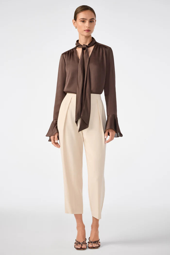 ALORA LAVALLIERE BLOUSE