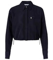 WILFRED BUNGEE BUTTON DOWN SHIRT IN NAVY