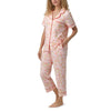 SHORT SLEEVE CROPPED PJ SET