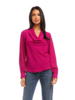 COWL NECK TOP