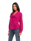 COWL NECK TOP