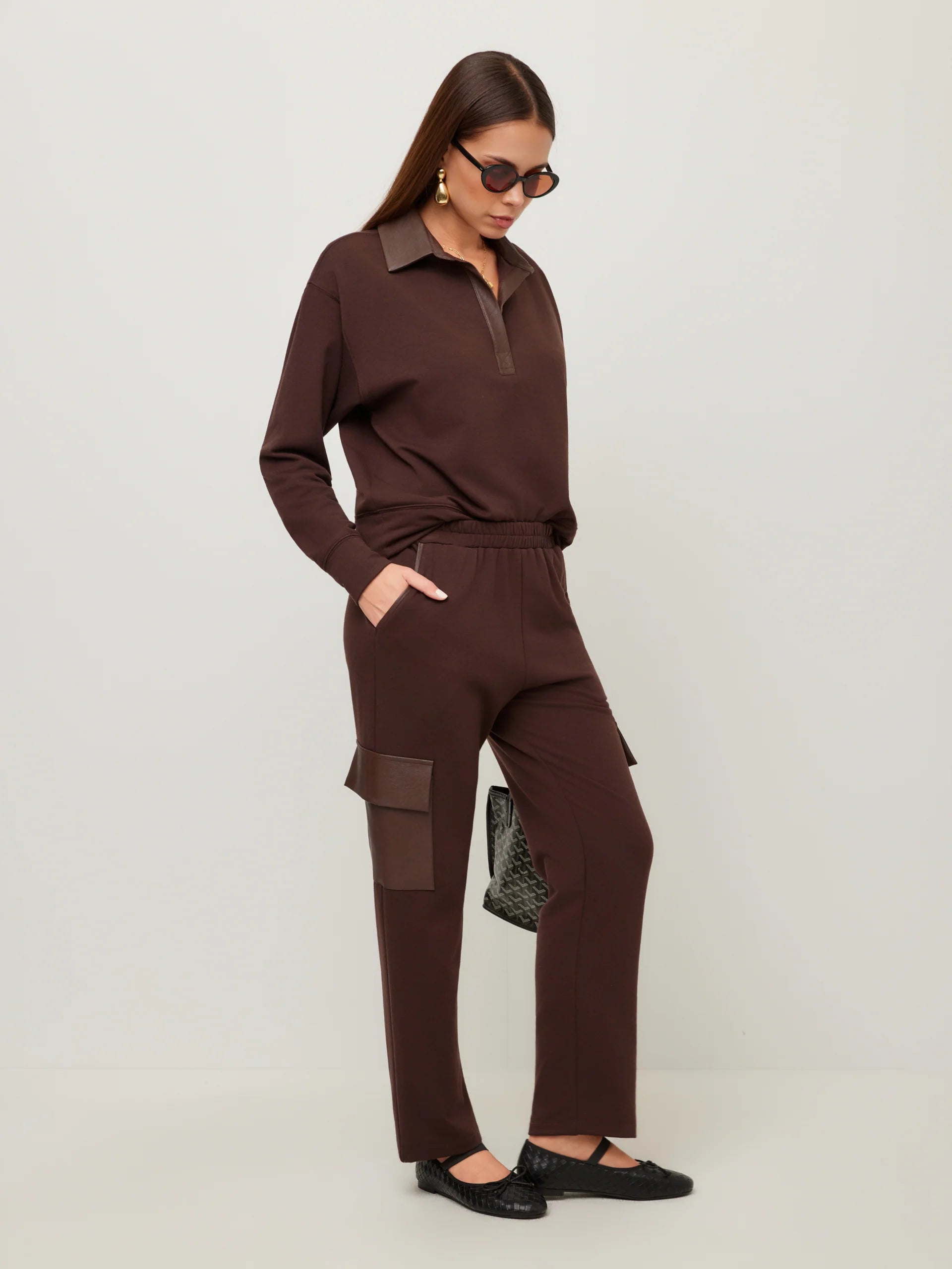 RHEANA CARGO POCKET SWEATPANTS