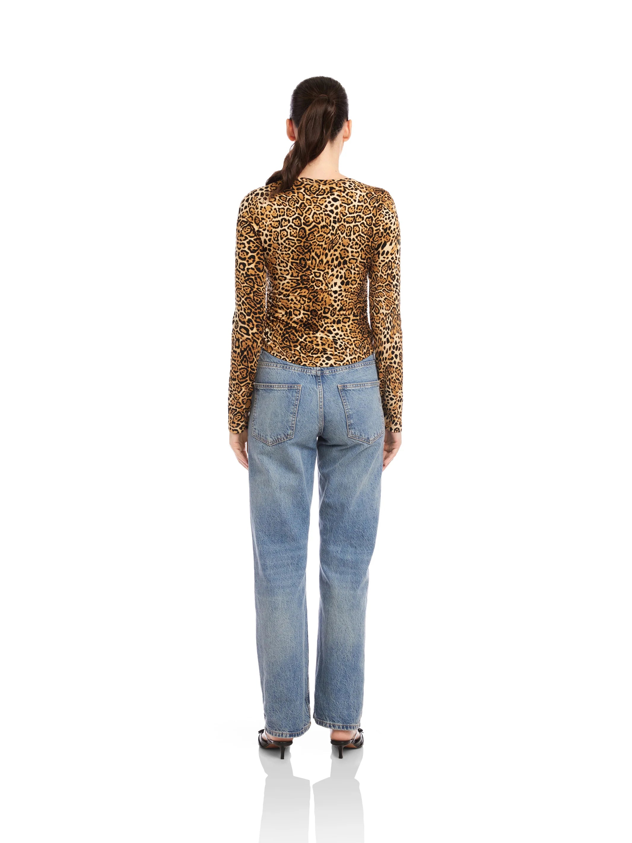 CADY SIDE SHIRRED TOP